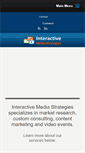 Mobile Screenshot of interactivemediastrategies.com